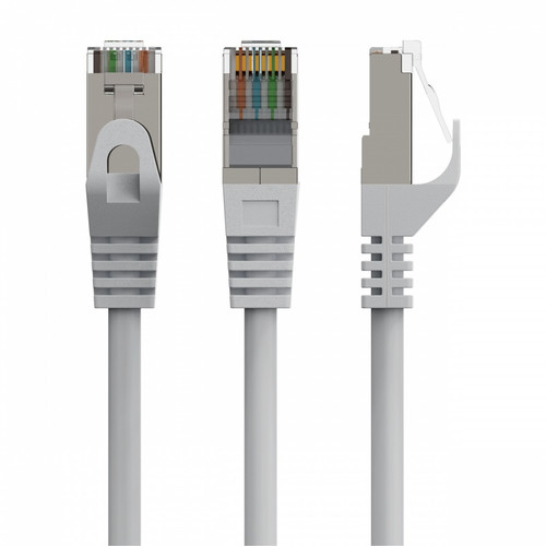 Gembird Patch Cord RJ45 Cat6A S/FTP LSHZ 0.5m, grey