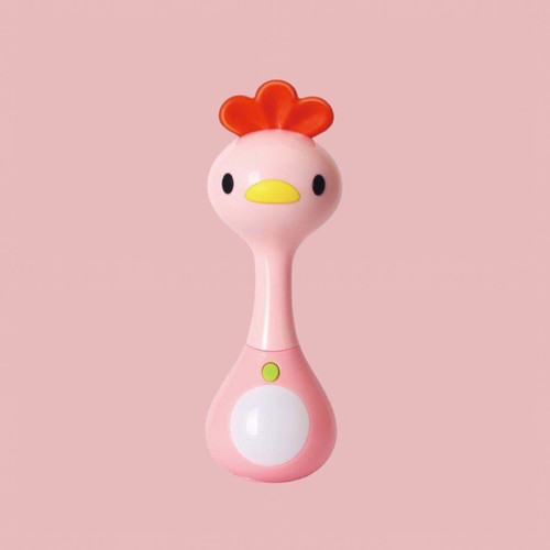 Bo Jungle B-Light & Music Rattle Chicken 3m+