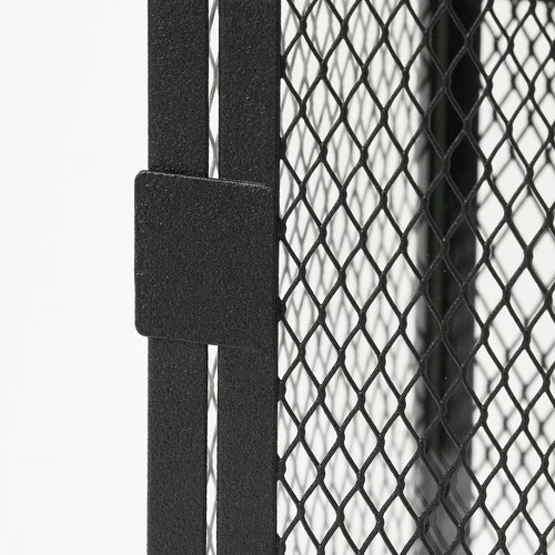 BERGGRAN Lantern for pillar candle, in/outdoor anthracite, 34 cm