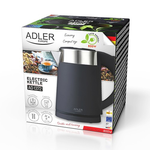 Adler Kettle 0.6l 800W AD 1372, black