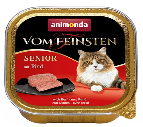 Animonda vom Feinsten Cat Food Senior Beef 100g