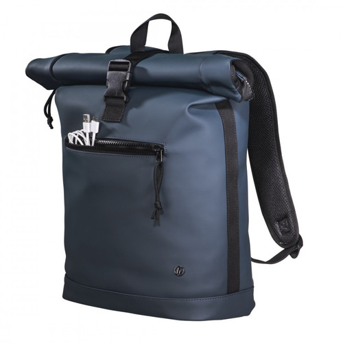 Hama Notebook Backpack Merida 15.6" Roll-top, dark blue