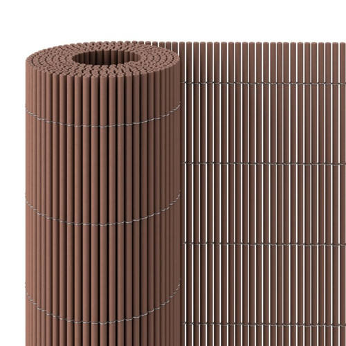 Balcony Screen Eco 150 x 300 cm, recycled, brown
