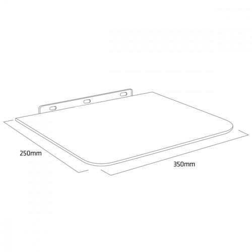 MacLean DVD Shelf 10kg MC-738