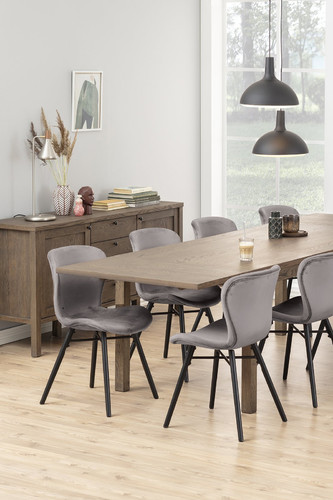 Chair Batilda VIC, dark grey