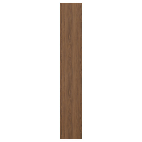 FÖRBÄTTRA Cover panel, brown walnut effect, 39x240 cm