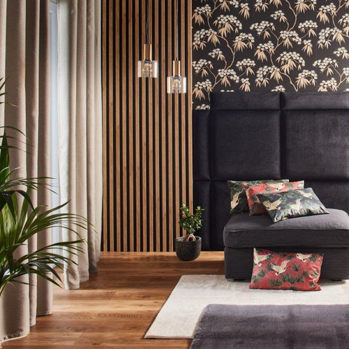 Upholstered Wall Panel Stegu Mollis Square 60 x 60 cm, black