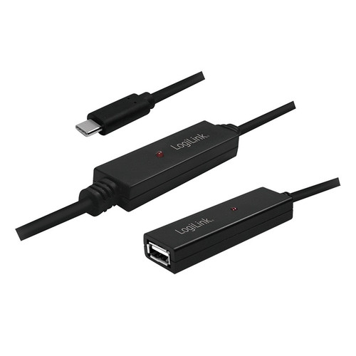 LogiLink USB 2.0 Active Repeater Cable USB-C M to USB AF