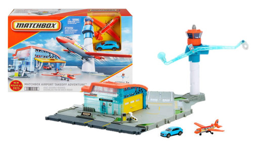 Matchbox Airport Takeoff Adventure Playset JBW37 3+