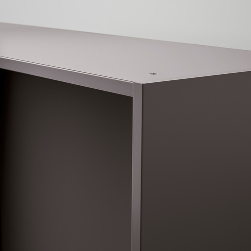 PAX Wardrobe frame, dark grey, 100x58x236 cm