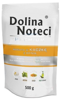 Dolina Noteci Premium Wet Dog Food with Duck & Pumpkin 500g