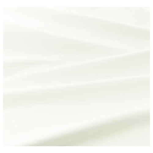 ULLVIDE Fitted sheet, white, 120x200 cm
