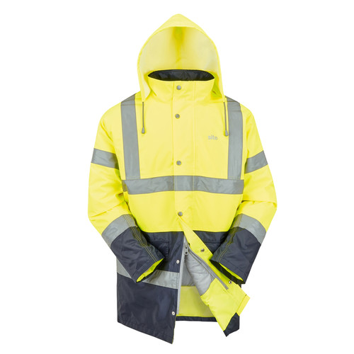 Site Safety Jacket Reflective Jacket Shackley XXL, yellow