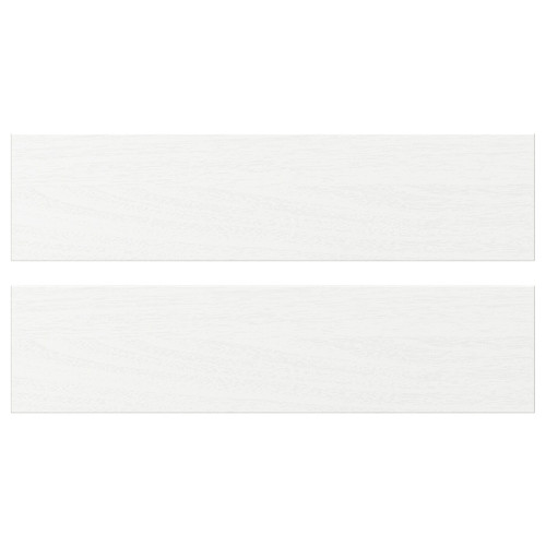 ENKÖPING Drawer front, white wood effect, 40x10 cm
