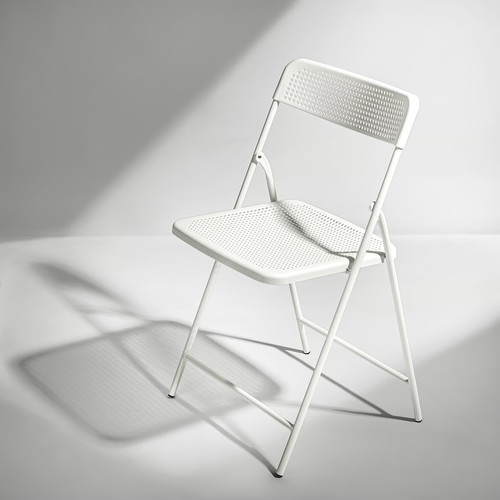 TORPARÖ Chair, outdoor, foldable/white
