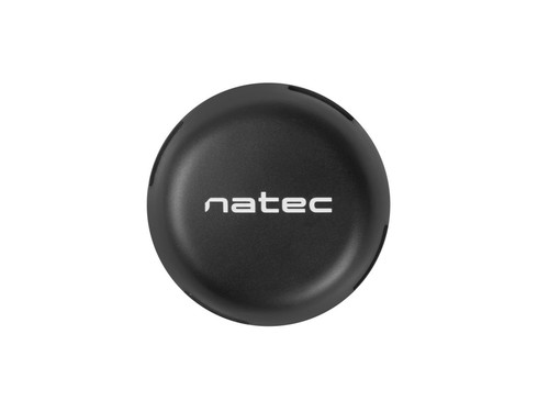 NAtec USB 4-port Hub Bumblebee USB 2.0, black