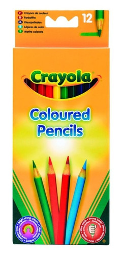 Crayola Coloured Pencils Crayons 12pcs 3+