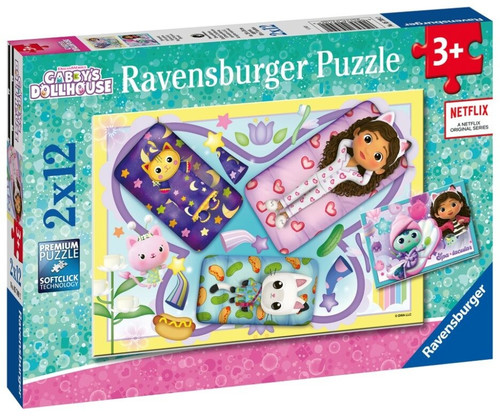 Ravensburger Children's Puzzle Gabby's Dollhouse 2x12 3+