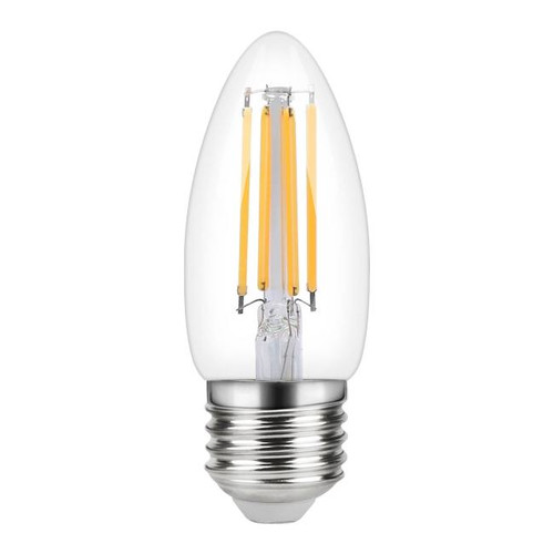 Diall LED Bulb C35 E27 6 W 470 lm, neutral white