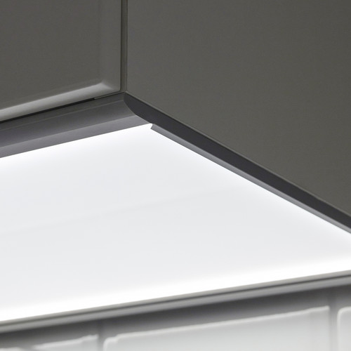 IRSTA  LED worktop lighting, opal white, 40 cm