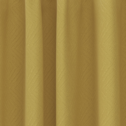 GoodHome Curtain Jacquard 140 x 260 cm, light gold