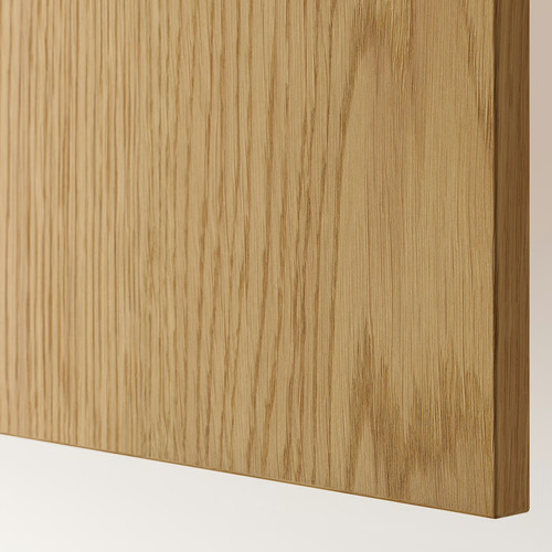 SINARP Cover panel, oak veneer, 62x80 cm