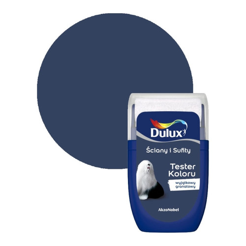 Dulux Colour Play Tester Walls & Ceilings 0.03l unique navy blue