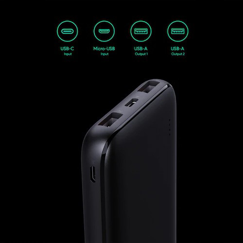 Aukey Power Bank Powerbank PB-N73 10000 mAh 4xUSB 12W LED