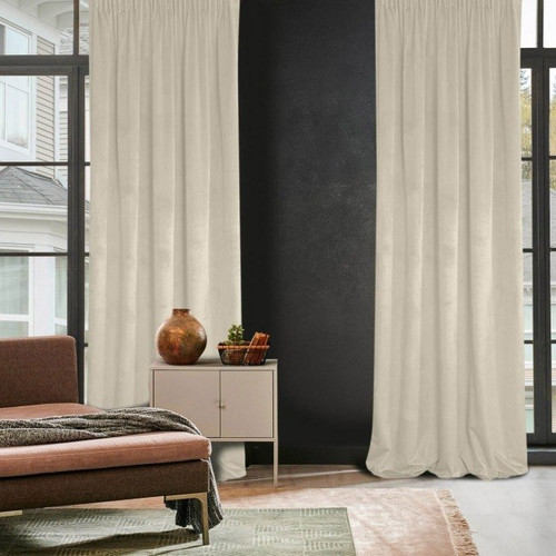 Curtain Rosa 135 x 300 cm, beige