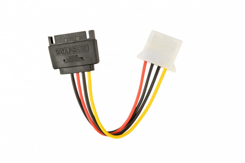 Gembird SATA Power Cable 15-pin Male to 4-pin Molex 15 cm