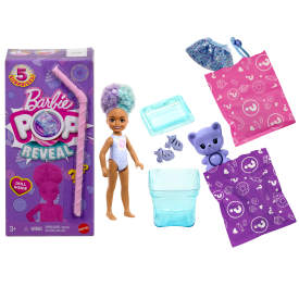 Barbie Chelsea Pop Reveal Juice Series Playset JFY01, 1pc, assorted models, 3+