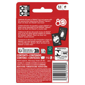 UNO Mattel 80th Anniversary Edition JGK30 7+