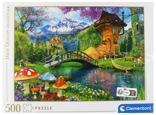 Clementoni Jigsaw Puzzle 500pcs The Old Shoe House