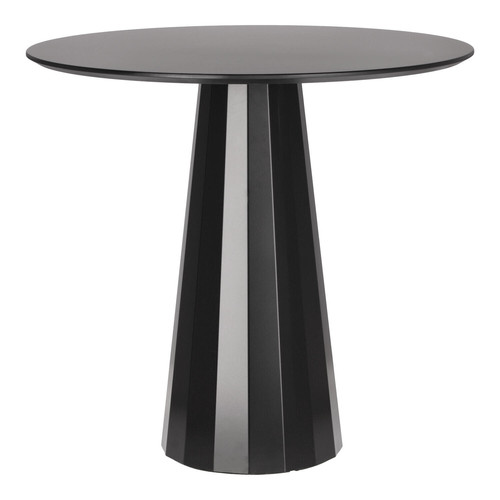 Pedestal Table Florero, black