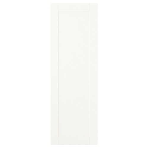SANNIDAL Door, white, 40x120 cm