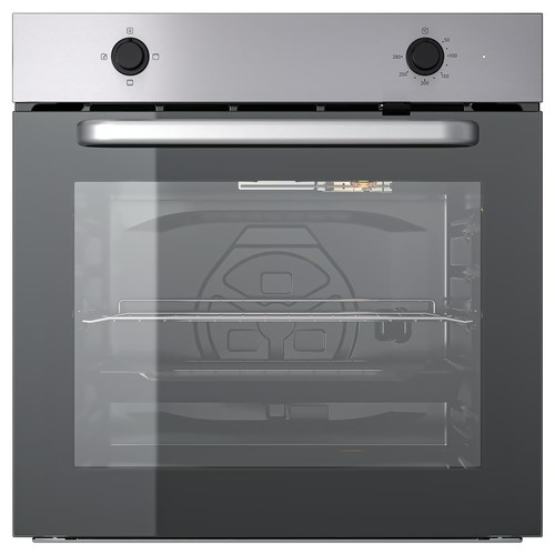 LAGAN Oven, stainless steel colour