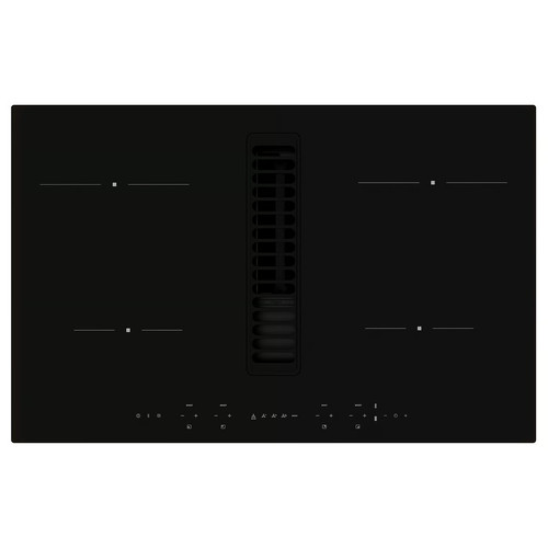 TÄCKNAN Ind hob/int extractor w recirc kit, IKEA 300/black