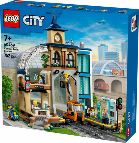 LEGO City Central Train Station 60469 7+
