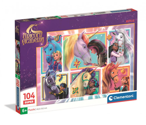 Clementoni Children's Puzzle Unicorn Academy 104pcs 6+