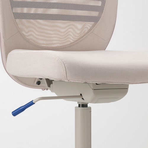 FLINTAN Office chair, beige