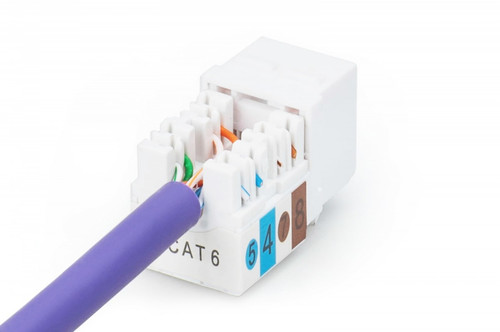 CAT 6, Class E Keystone module unshielded