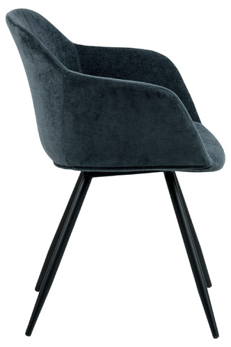 Upholstered Chair Noella, dark blue