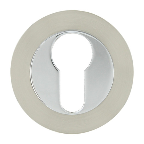 Door Escutcheon Ambition R-500, nickel/chrome