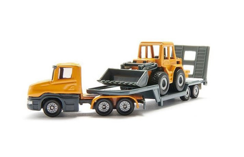 Siku Truck with Trailer and Loader 3+