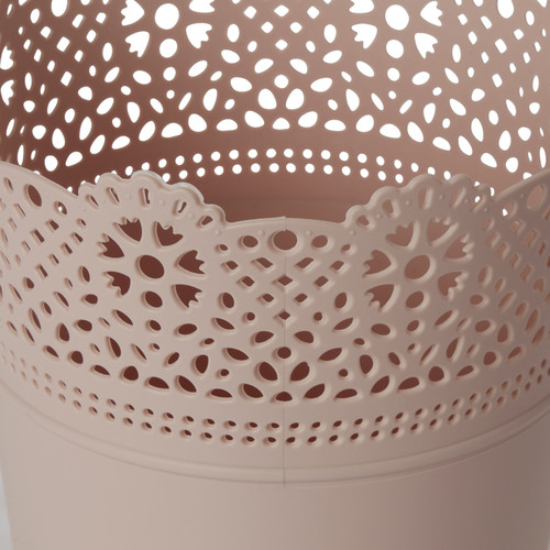 Plant Pot Lace 13.5 cm, pink