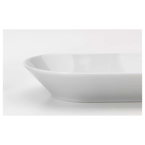 IKEA 365+ Serving plate, white, 38x22 cm