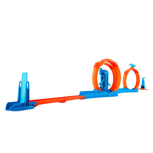 Hot Wheels Track Creator Three-Loop Race Track JDW39 5+