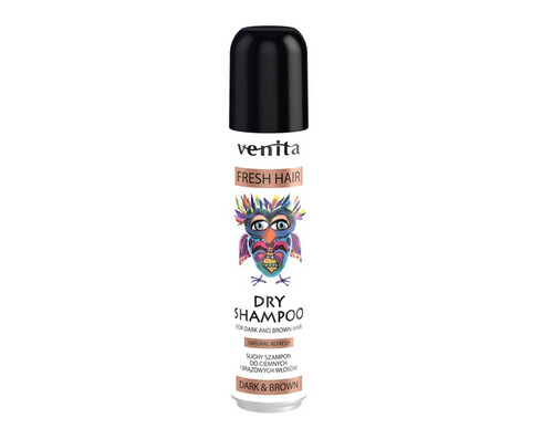 VENITA Fresh Hair Dry Shampoo Dark&Brown 75ml
