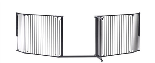 Baby Dan Carl Wide XX outdoor safety gate, black