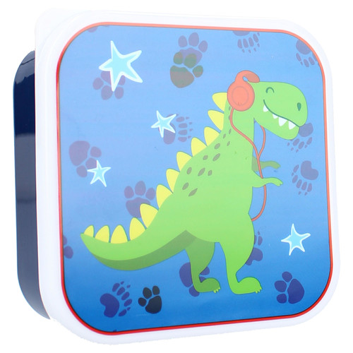 PRET Snack Box 3in1 Dragon Navy